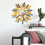 Wallity Mirror Sun 2 Espejo Decorativo 75x75x4 cm Metal Hecho a Mano